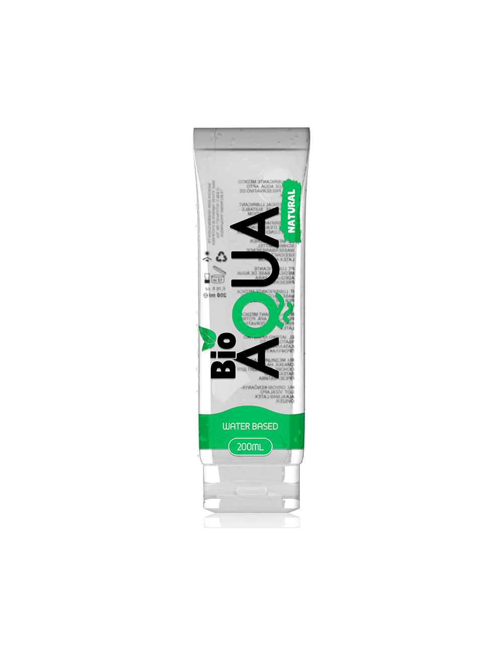 BIOAQUA LUBRICANT NATURAL INGREDIENTS WATER BASED 200 ML