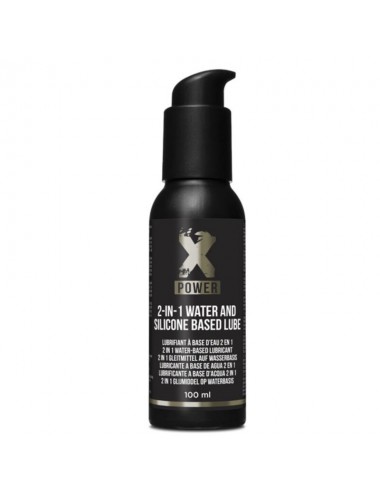 XPOWER 2-IN-1 WATER AND SILICONE BASED LUBE 100 ML