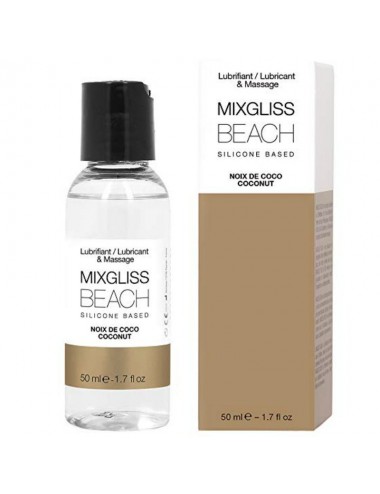 MIXGLISS BEACH SILICONE LUBRICANT COCONUT 50 ML