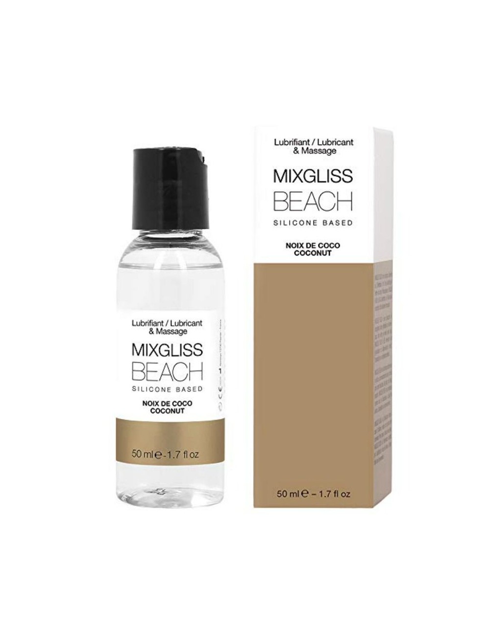 MIXGLISS BEACH SILICONE LUBRICANT COCONUT 50 ML