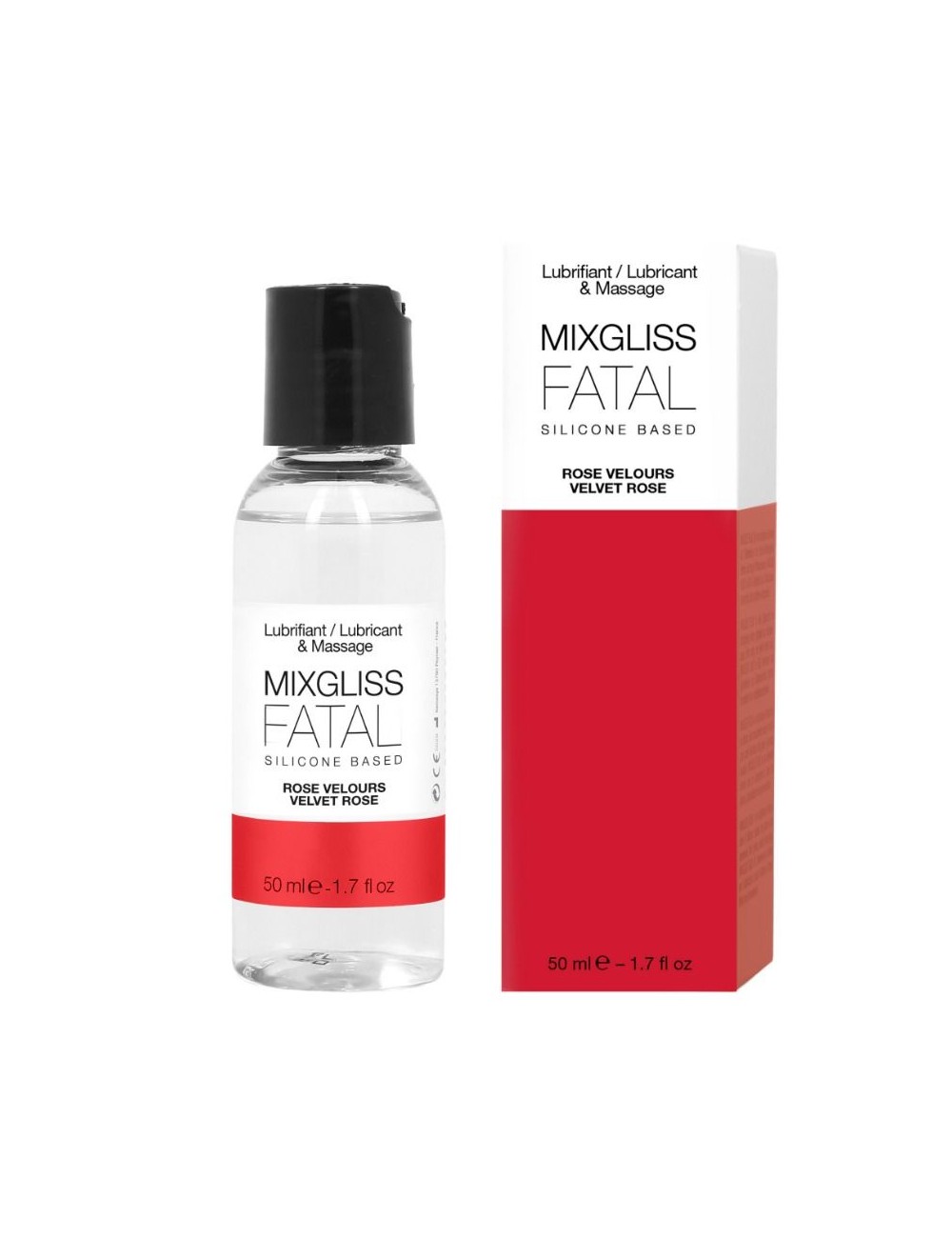 MIXGLISS FATAL SILICONE LUBRICANT VELVET ROSE 50 ML MIXGLISS FATAL SILICONE LUBRICANT VELVET ROSE 50 ML