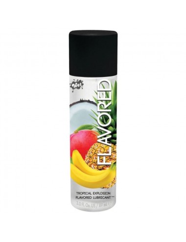 WET FLAVORED LUBRICANTE TROPICAL EXPLOSION 89 ML