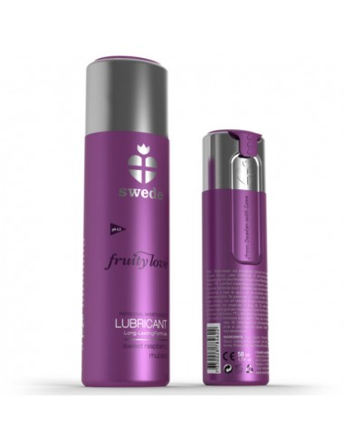 SWEDE FRUITY LOVE LUBRICANT RASPBERRY RHUBARB 100 ML