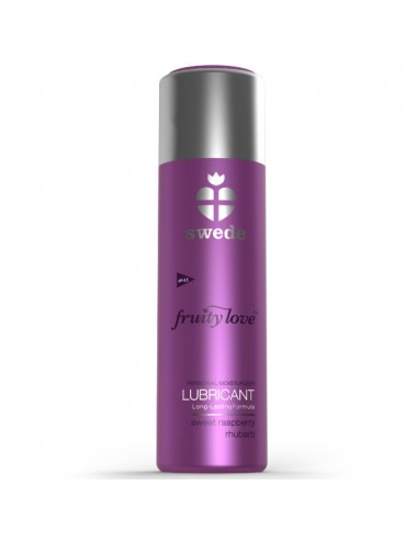 SWEDE FRUITY LOVE LUBRICANT RASPBERRY RHUBARB 100 ML