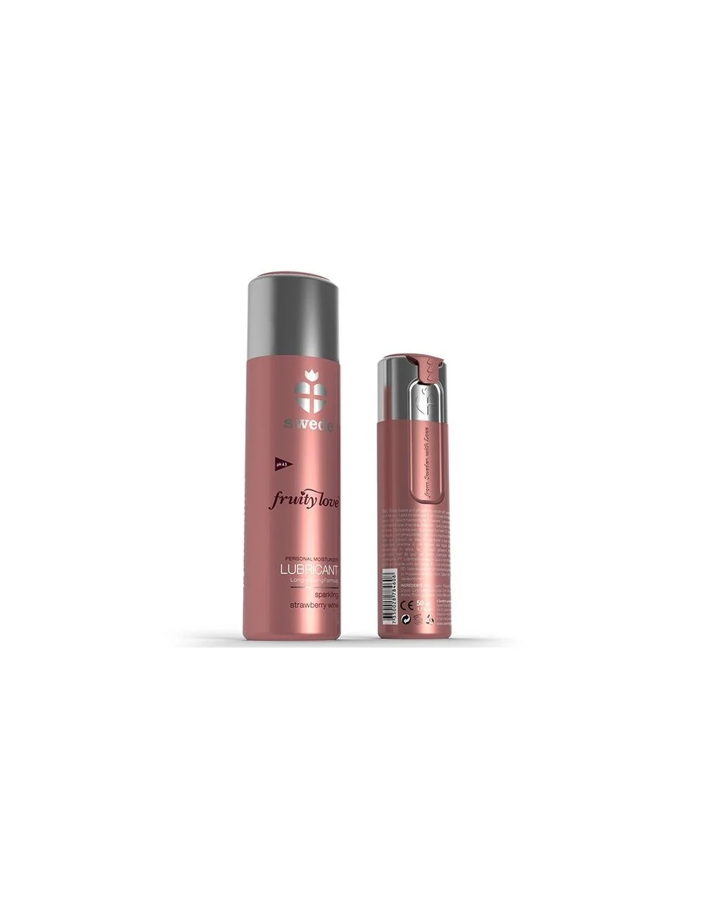 SWEDE -FRUITY LOVE LUBRICANT SPARKLING STRAWBERRY WINE 100 ML SWEDE -FRUITY LOVE LUBRICANT SPARKLING STRAWBERRY WINE 100 ML