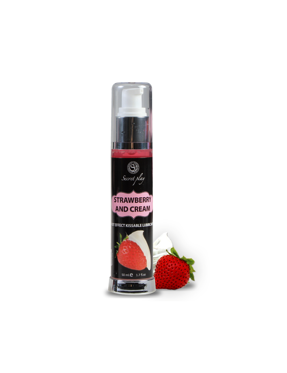 SECRETPLAY LUBRICANT 2-1 HEAT EFFECT STRAWBERRY & CREAM 50ML SECRETPLAY LUBRICANT 2-1 HEAT EFFECT STRAWBERRY & CREAM 50ML