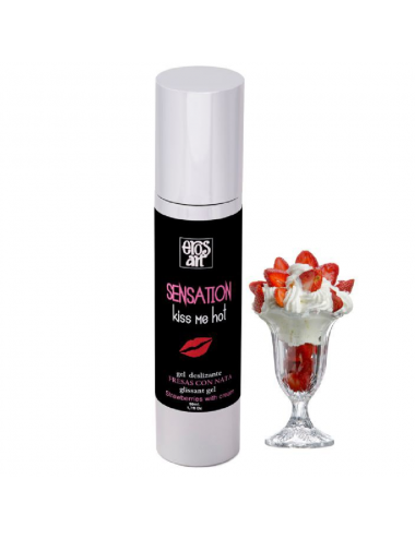 EROS SENSATTION NATURAL LUBRICANT STRAWBERRIES WITH CREAM 50ML