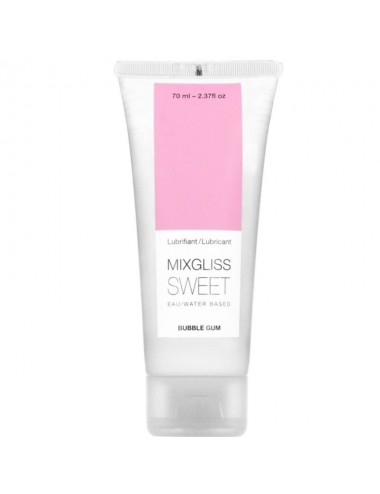 MIXGLISS WATER-BASED SWEET BUBBLE GUM 70 ML