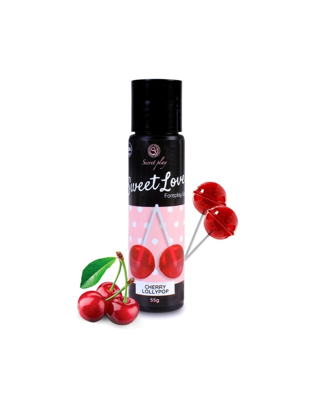 SECRETPLAY CHERRY LOLLIPOP GEL SWEET LOVE 60 ML SECRETPLAY CHERRY LOLLIPOP GEL SWEET LOVE 60 ML