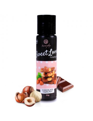 SECRETPLAY GEL SWEET LOVE CHOCOLATE WITH HAZELNUT 60 ML