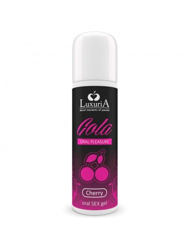 LUXURIA ORAL SEX GEL CHERRY FLAVOR 30 ML