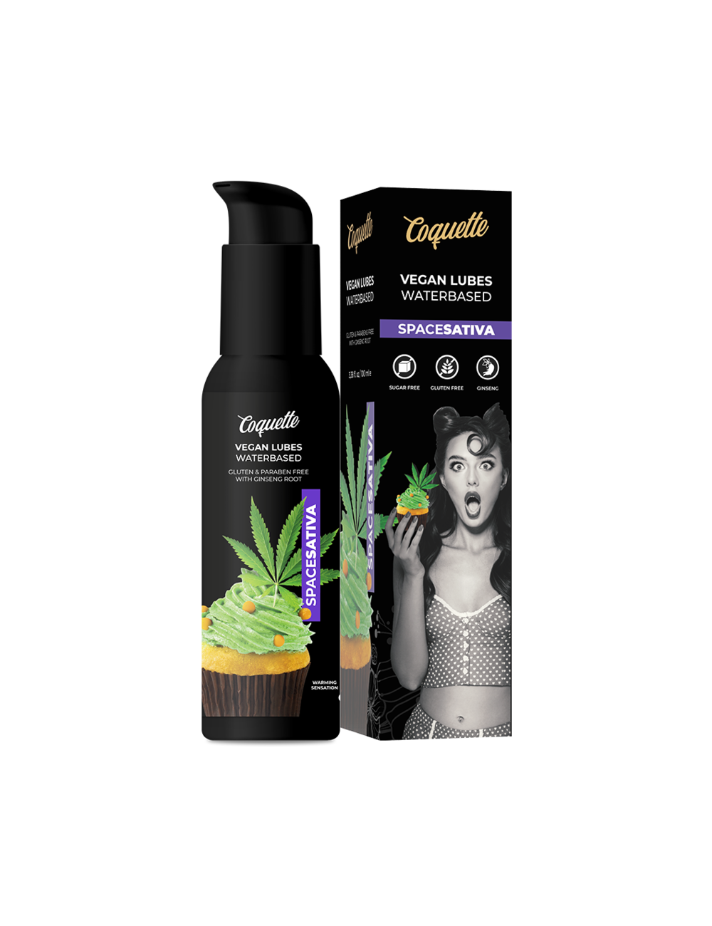 COQUETTE CHIC DESIRE PREMIUM EXPERIENCE 100ML VEGAN LUBES SPACE SATIVA
