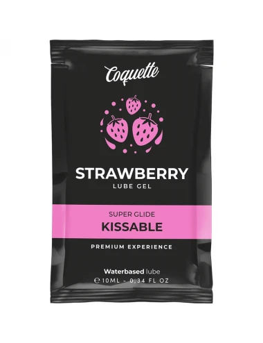 COQUETTE CHIC DESIRE WATERBASED KISSABLE STRAWBERRY LUBE GEL 10 ML