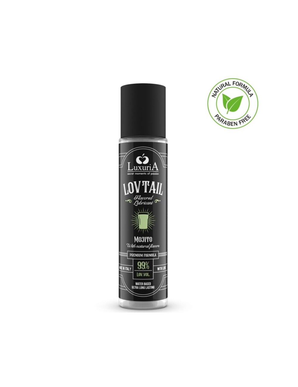 LUXURIA WATER BASED LOVTAIL LUBRICANT - MOJITO 60 ML