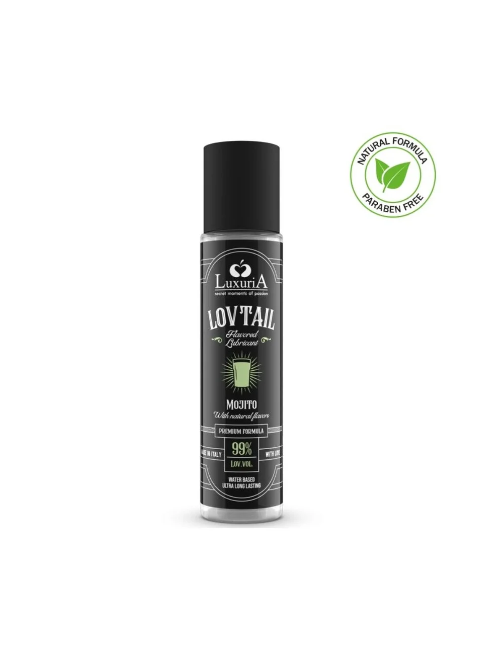 LUXURIA WATER BASED LOVTAIL LUBRICANT - MOJITO 60 ML LUXURIA WATER BASED LOVTAIL LUBRICANT - MOJITO 60 ML