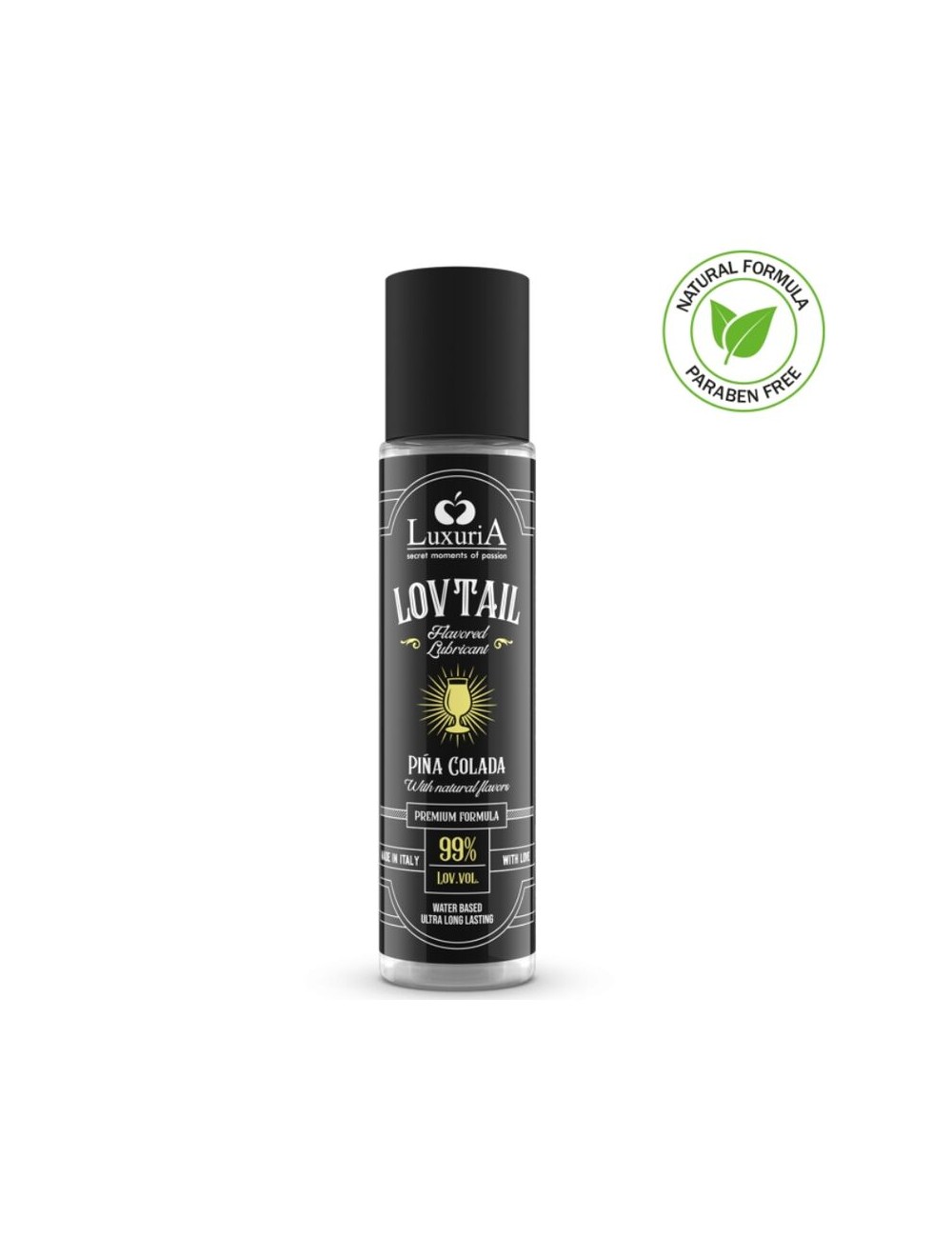 LUXURIA WATER BASED LOVTAIL LUBRICANT - PIÑA COLADA 60 ML