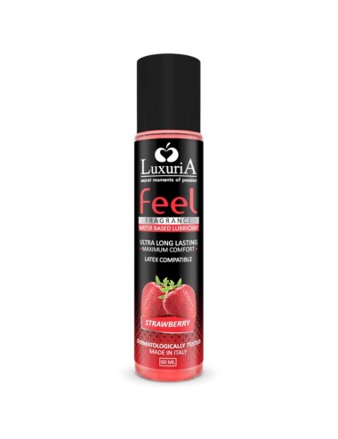 LUXURIA FEEL STRAWBERRY WATER BASED LUBRICANT 60 ML