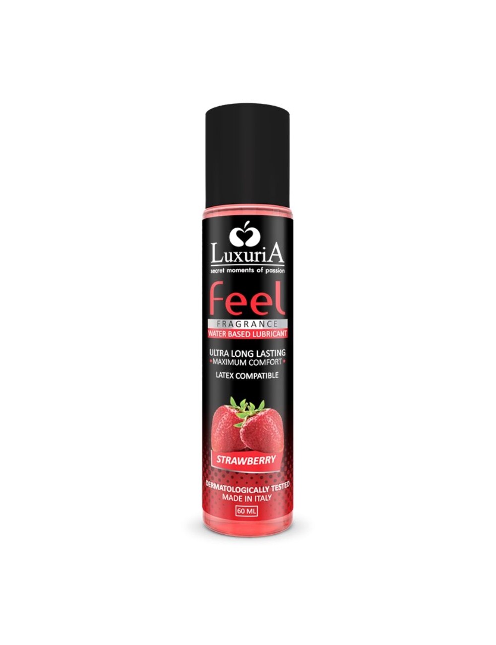 LUXURIA FEEL STRAWBERRY WATER BASED LUBRICANT 60 ML LUXURIA FEEL STRAWBERRY WATER BASED LUBRICANT 60 ML