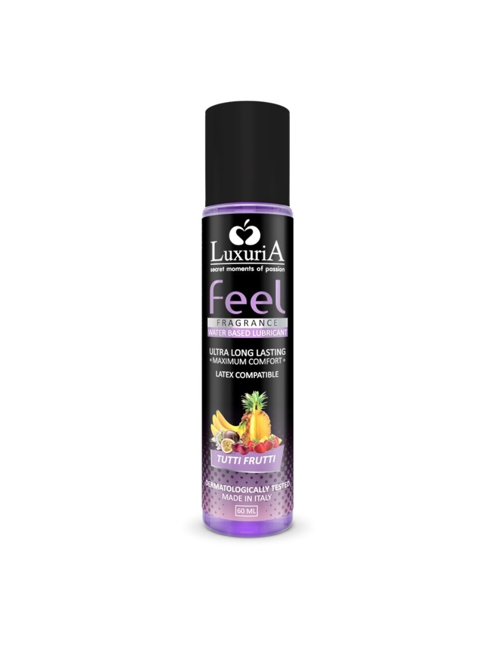 LUXURIA FEEL TUTTI FRUTI WATER BASED LUBRICANT 60 ML