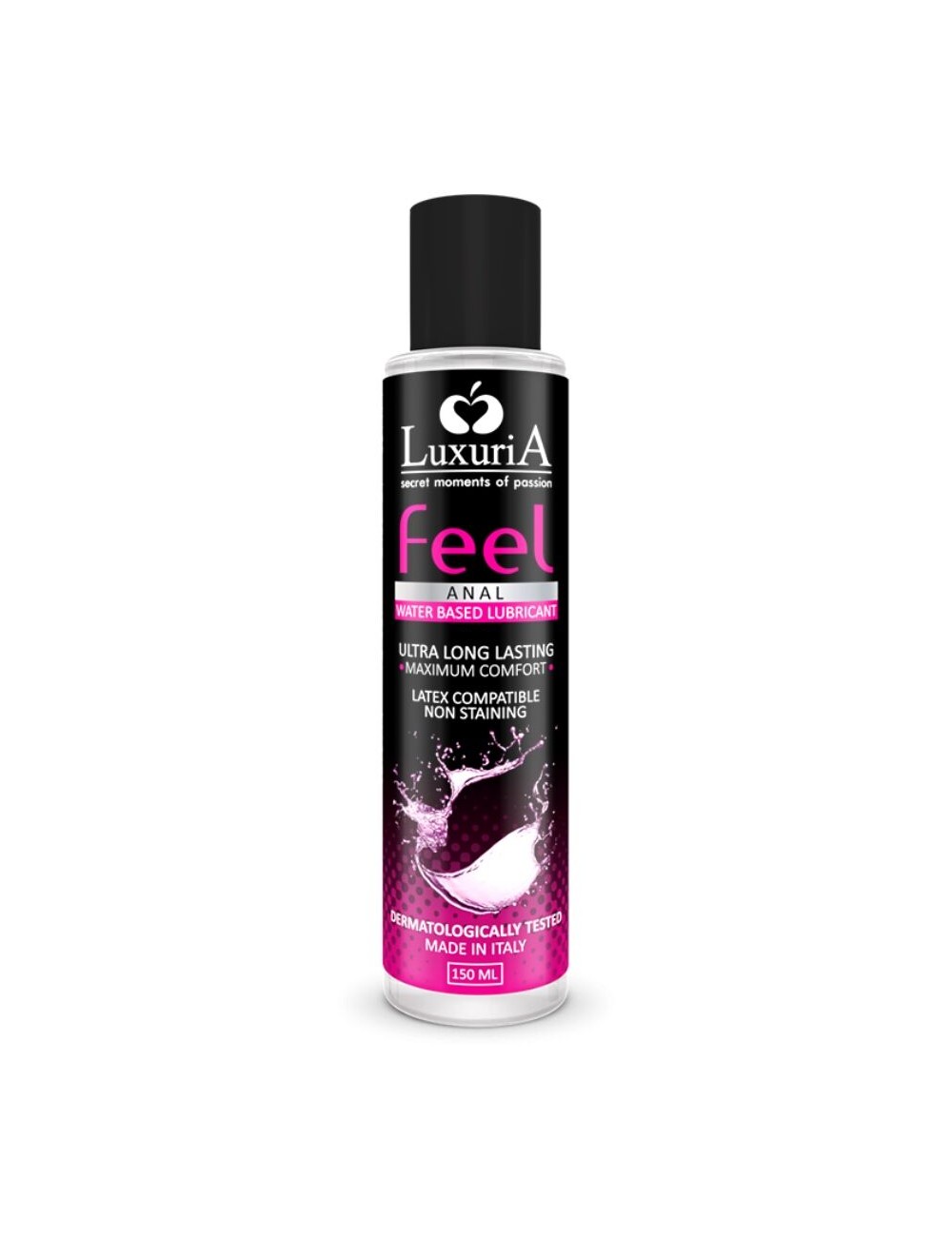 LUXURIA FEEL ANAL WATER BASED LUBRICANT 150 ML LUXURIA FEEL ANAL WATER BASED LUBRICANT 150 ML