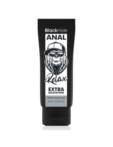 BLACK HOLE WATER BASE GEL ANAL DILATION 70 ML