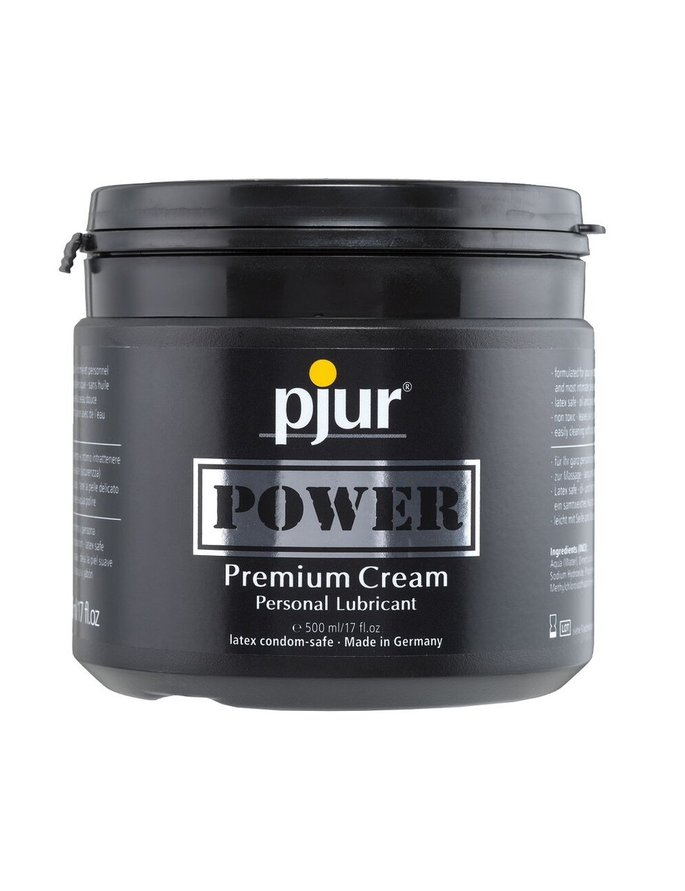 PJUR POWER PREMIUM CREAM LUBRICANT 500 ML PJUR POWER PREMIUM CREAM LUBRICANT 500 ML