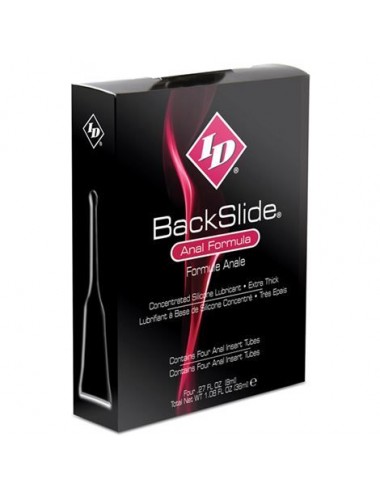 ID BACKSLIDE ANAL INSERT 4 TUBES 8ML