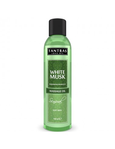 TANTRAS LOVE OIL WHITE MUSK ACEITE MASAJE 150 ML