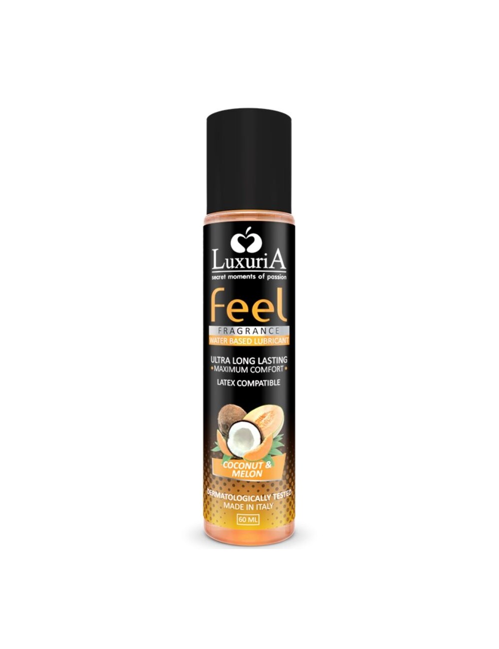 LUXURIA FEEL COCONUT AND MELON WATER BASED LUBRICANT 60 ML