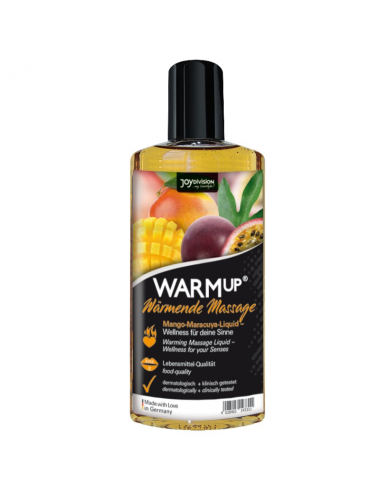 AQUAGLIDE - WARMUP MANGO AND MARACUYA MASSAGE OIL - 150 ML