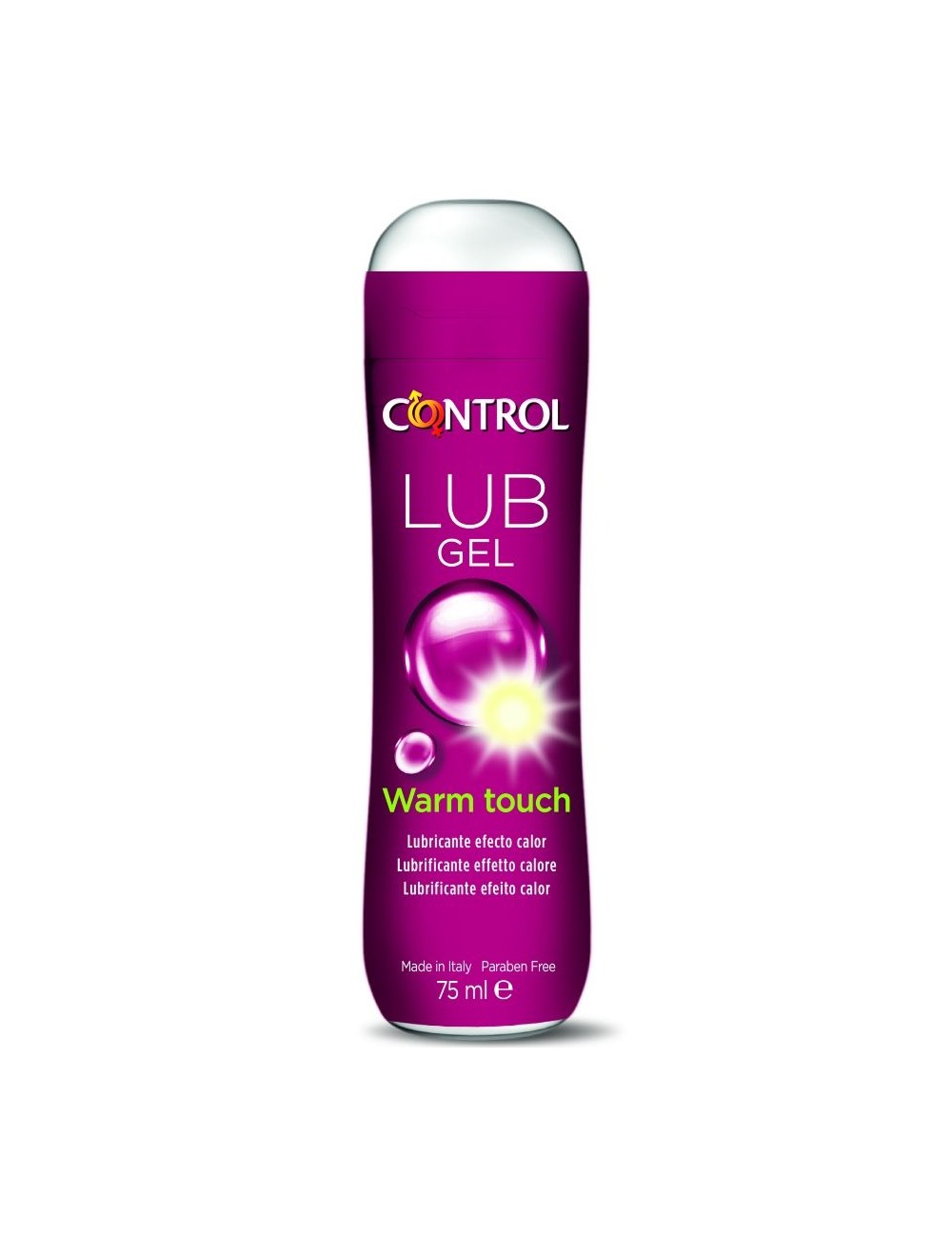 CONTROL LUB GEL LUBRICANT HEAT EFFECT 75 ML