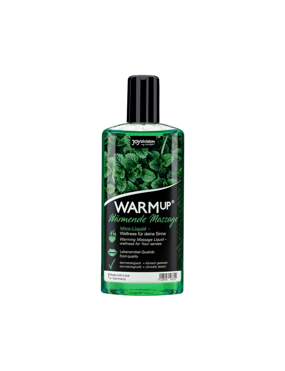JOYDIVISION WARMUP WARMING MASSAGE GEL - MINT 150 ML