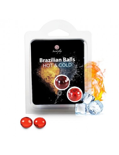 SECRETPLAY BRAZILIAN BALLS HEAT & COLD EFFECT 2 UNITS