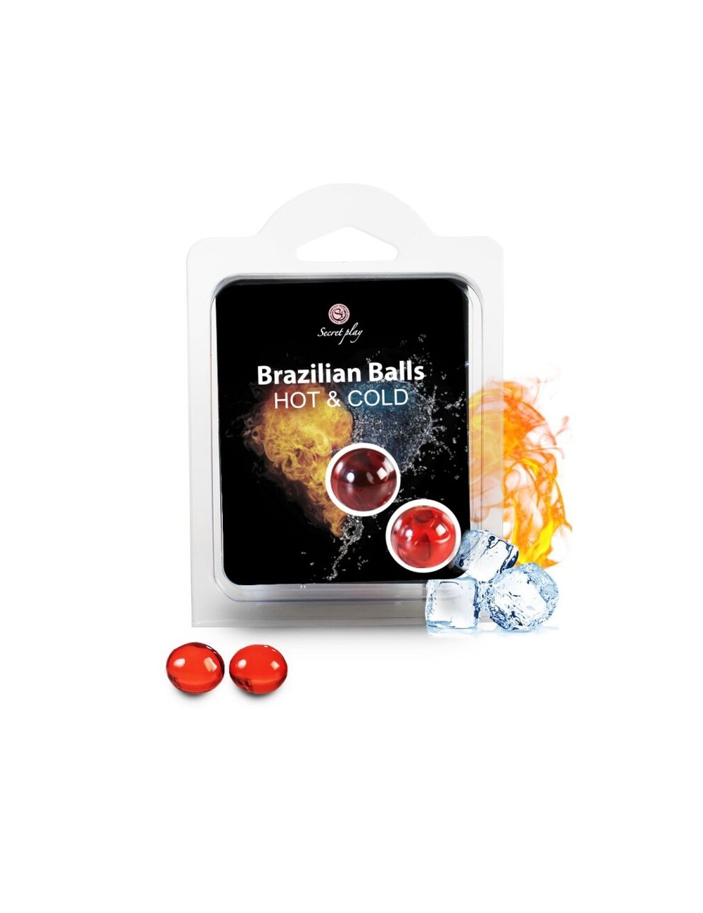SECRETPLAY BRAZILIAN BALLS HEAT & COLD EFFECT 2 UNITS