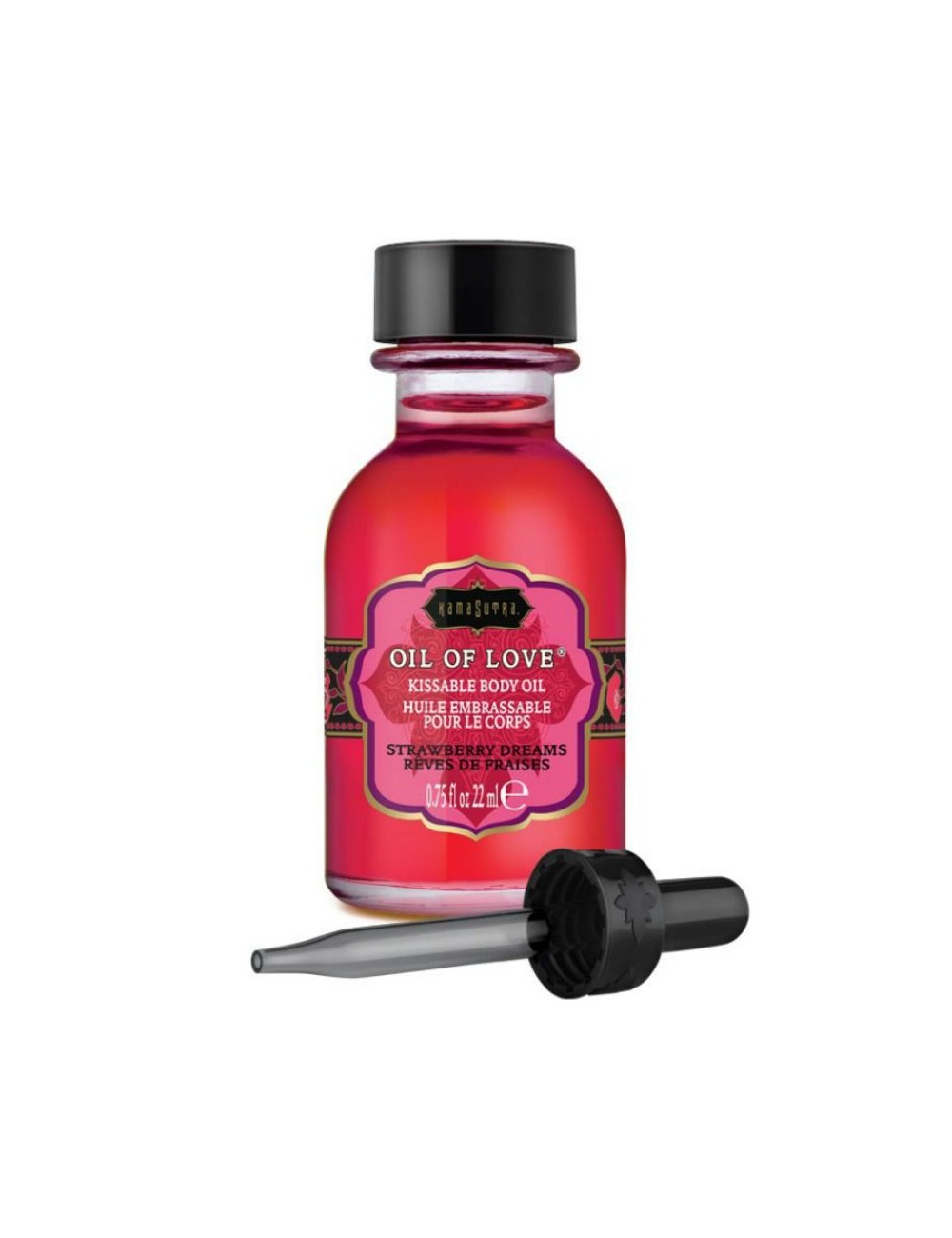 KAMASUTRA KISSABLE OIL OF LOVE FOREPLAYS STRAWBERRY DREAMS 22 ML