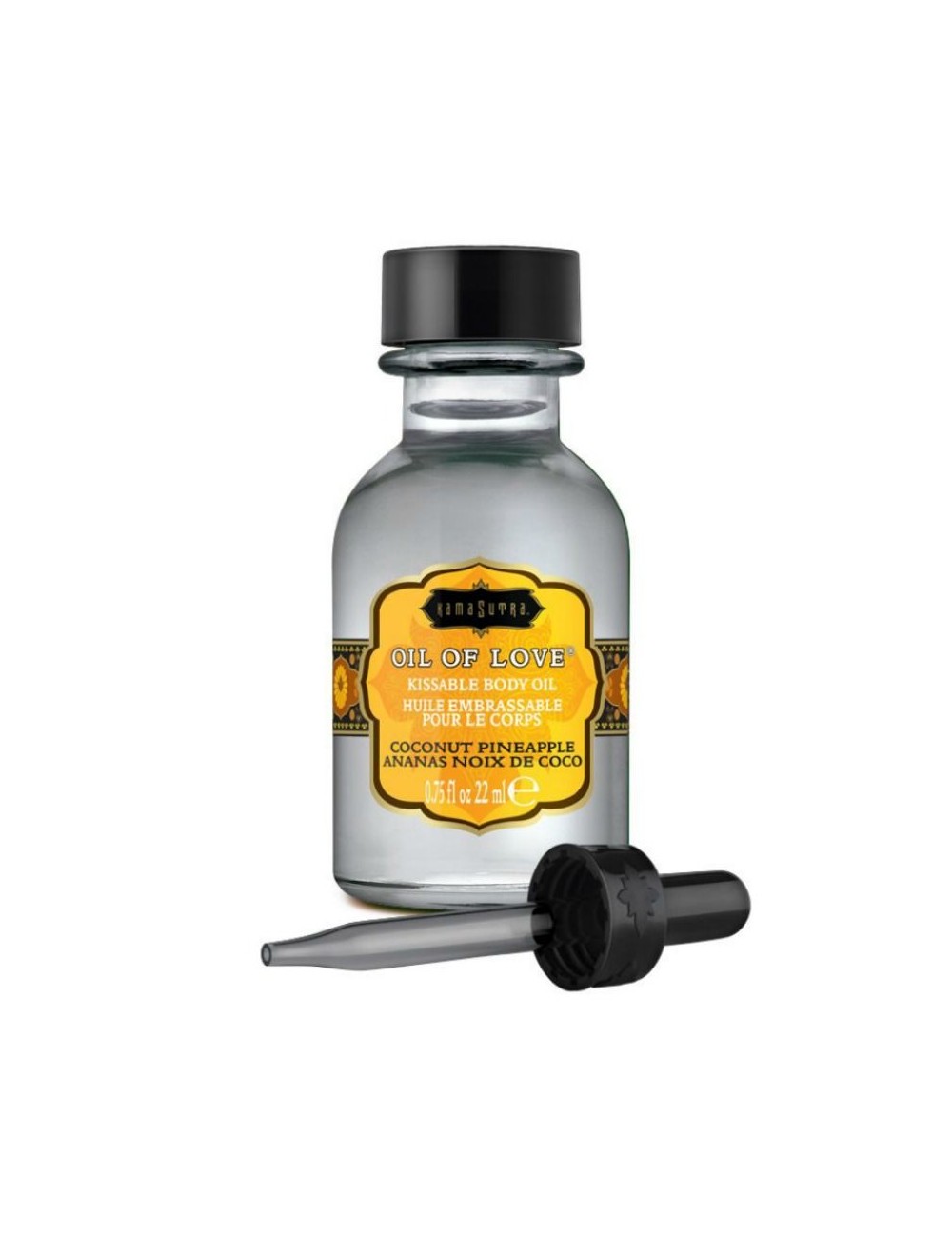 KAMASUTRA KISSABLE OIL OF LOVE FOREPLAYS COCONUT AND PINEAPPLE 22 ML