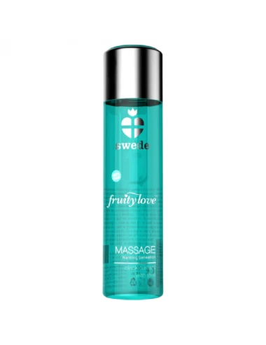 SWEDE FRUITY LOVE WARMING EFFECT MASSAGE OIL BLACK CURRANT AND LIME 120 ML.