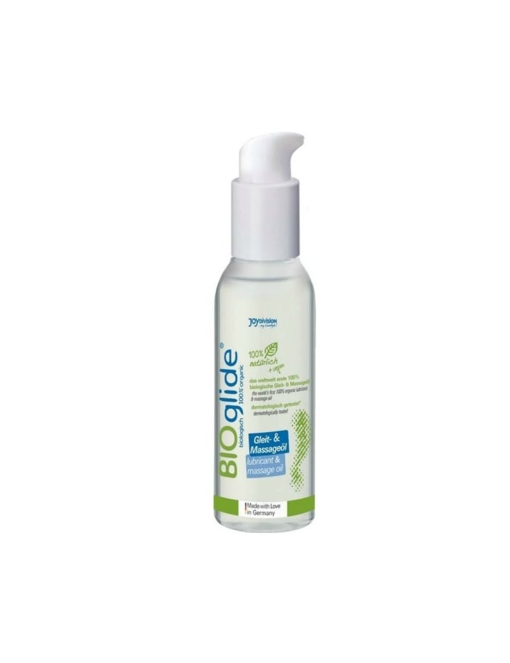 BIOGLIDE ORGANIC LUBRICANT AND MASSAGE OIL 125 ML BIOGLIDE ORGANIC LUBRICANT AND MASSAGE OIL 125 ML