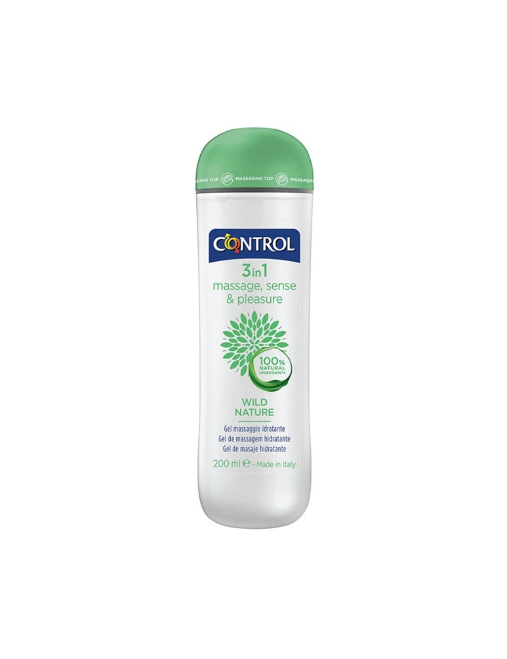 CONTROL WILD NATURE GEL MASSAGE 3 IN 1 200 ML CONTROL WILD NATURE GEL MASSAGE 3 IN 1 200 ML
