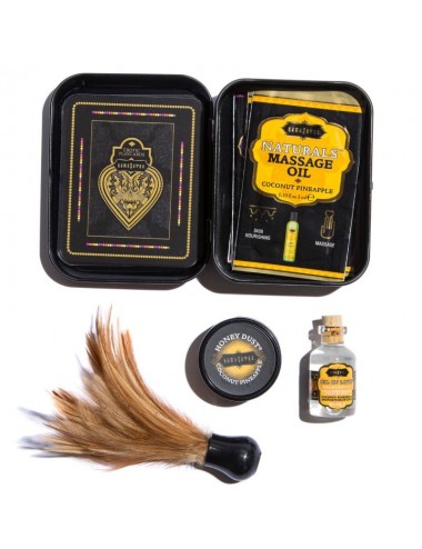 KAMASUTRA WEEKENDER TIN KIT COCONUT AND PINNEAPLE