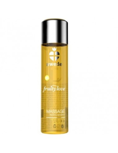 SWEDE FRUITY LOVE WARMING EFFECT MASSAGE OIL TROPICAL FRUITY WITH HONEY 60 ML.