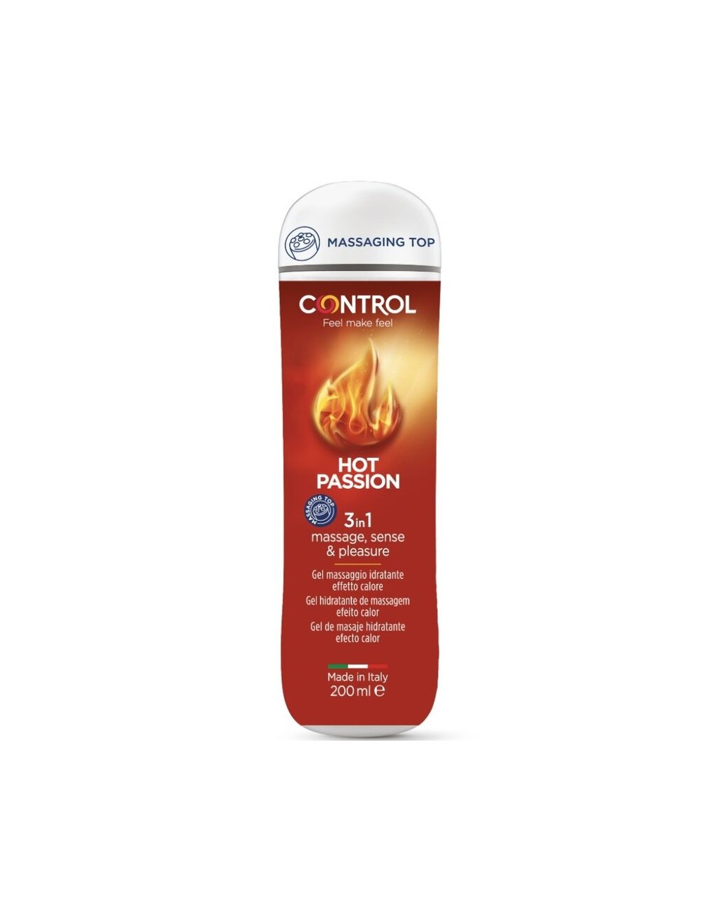 CONTROL HOT PASSION 3 IN 1 GEL 200 ML