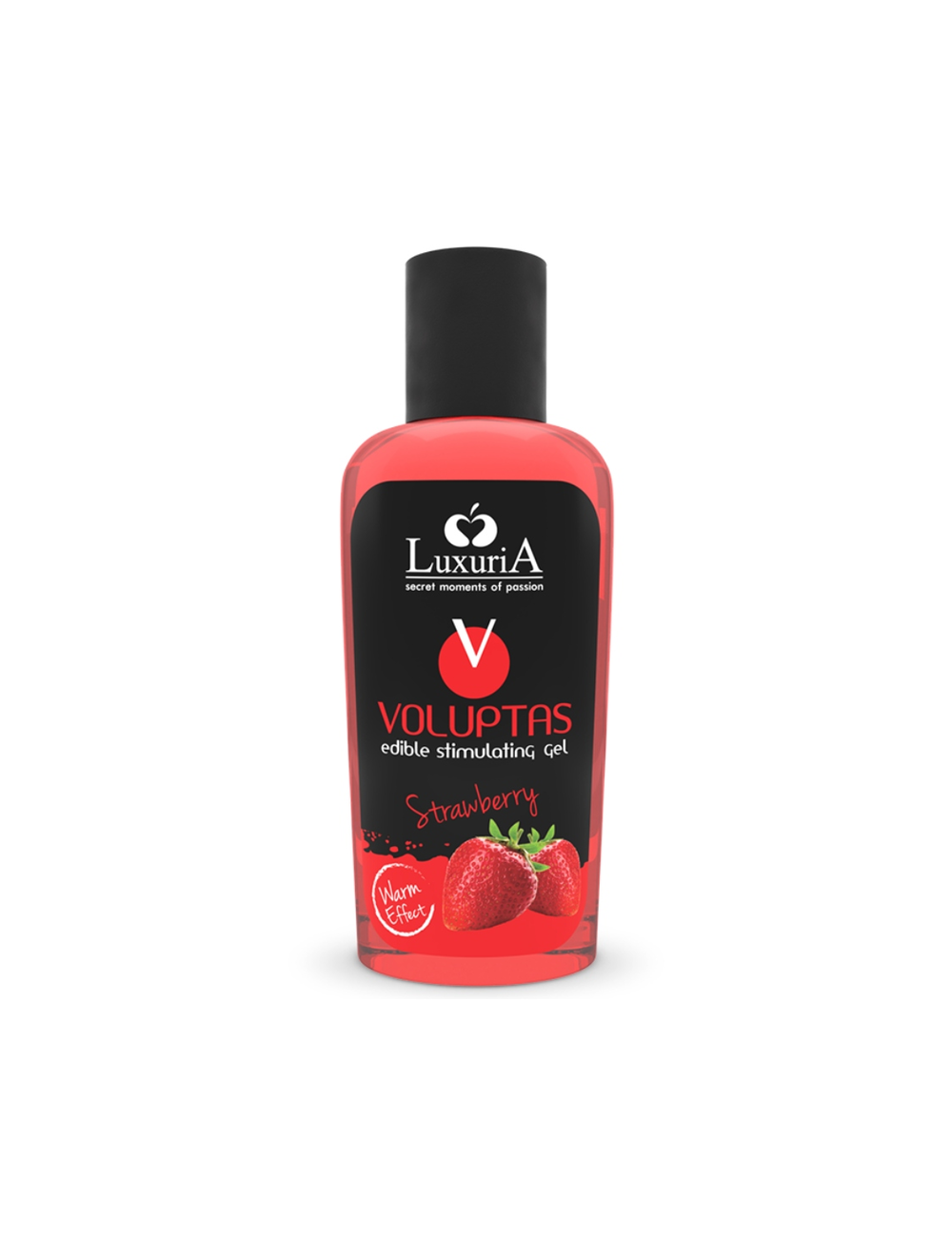 LUXURIA VOLUPTAS EDIBLE MASSAGE GEL WARMING EFFECT - STRAWBERRY 100 ML LUXURIA VOLUPTAS EDIBLE MASSAGE GEL WARMING EFFECT - STRAWBERRY 100 ML