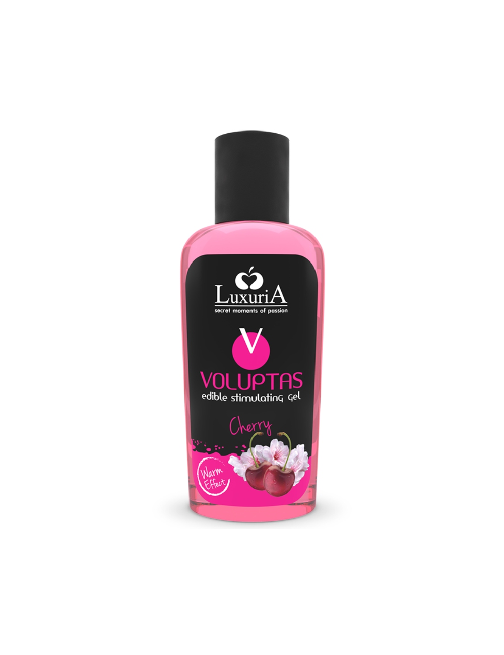 LUXURIA VOLUPTAS EDIBLE MASSAGE GEL WARMING EFFECT - CHERRY 100 ML