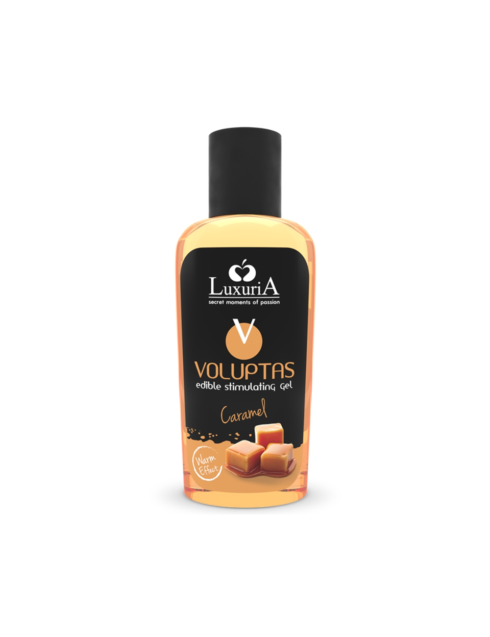 LUXURIA VOLUPTAS EDIBLE MASSAGE GEL WARMING EFFECT - CARAMEL 100 ML LUXURIA VOLUPTAS EDIBLE MASSAGE GEL WARMING EFFECT - CARAMEL 100 ML