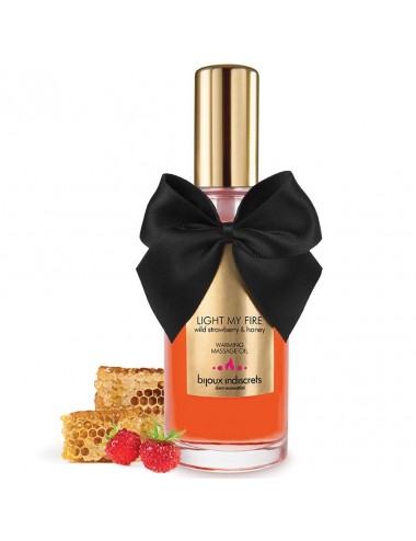 LIGHT MY FIRE WILD STRAWBERRY WARMING OIL