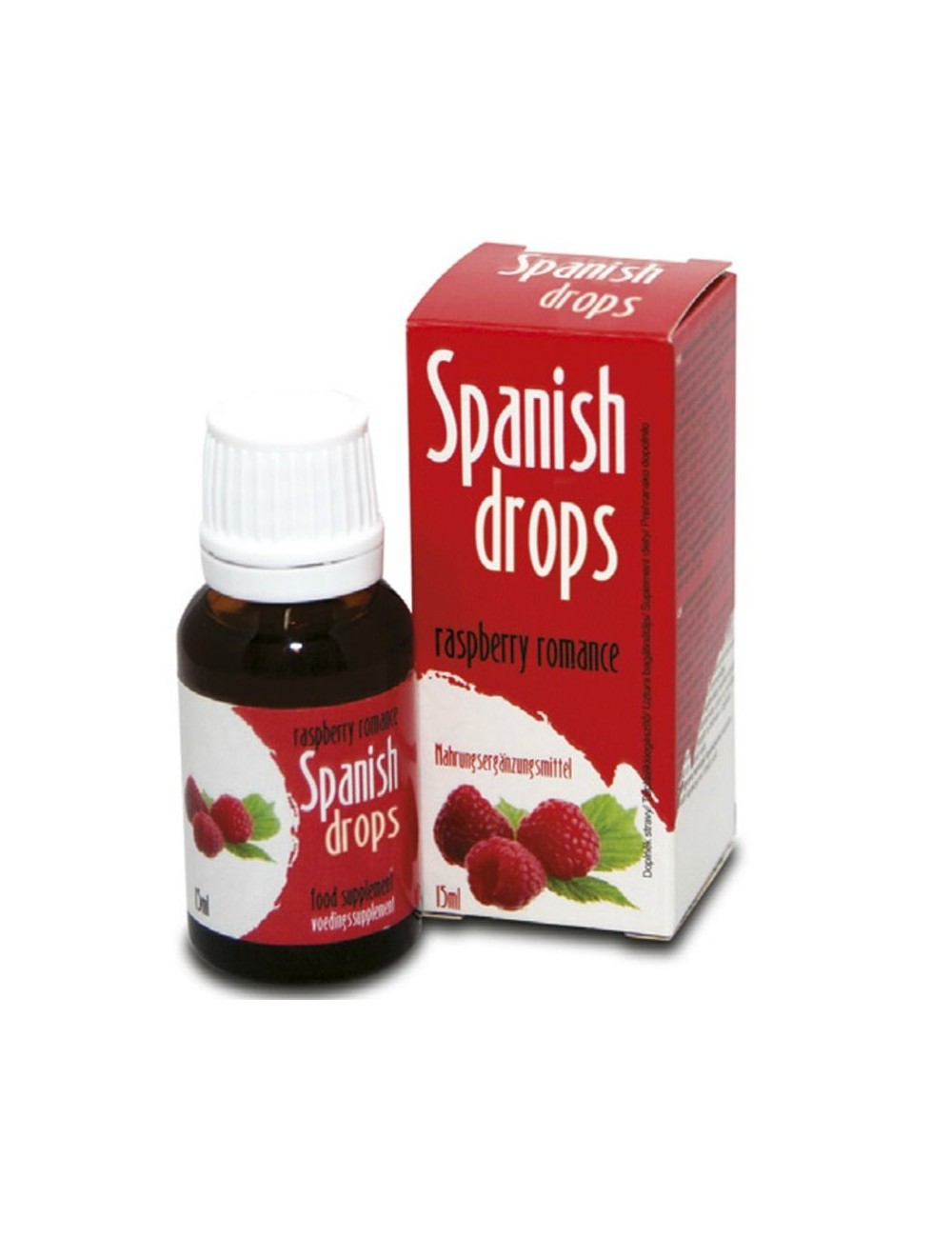 SPANISH FLY RASPBERRY ROMANCE  /en/de/fr/es/it/nl/