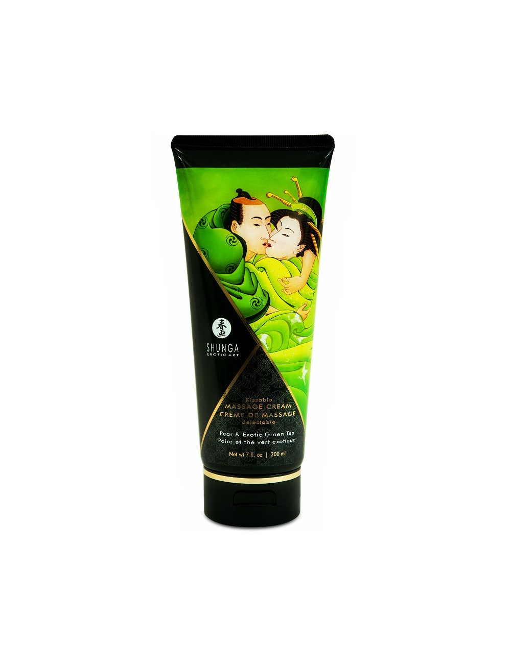 SHUNGA MASSAGE CREAM KISSABLE PEAR AND EXOTIC GREEN TEA 200ML SHUNGA MASSAGE CREAM KISSABLE PEAR AND EXOTIC GREEN TEA 200ML