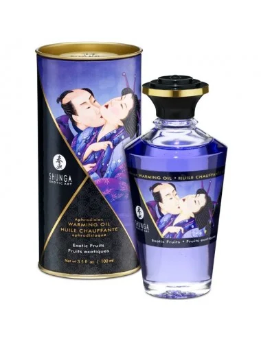 SHUNGA APHRODISIAC WARMING OIL EXOTIC FRUITS 100 ML