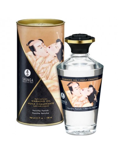 SHUNGA APHRODISIAC WARMING OIL FETISH VANILLA 100 ML